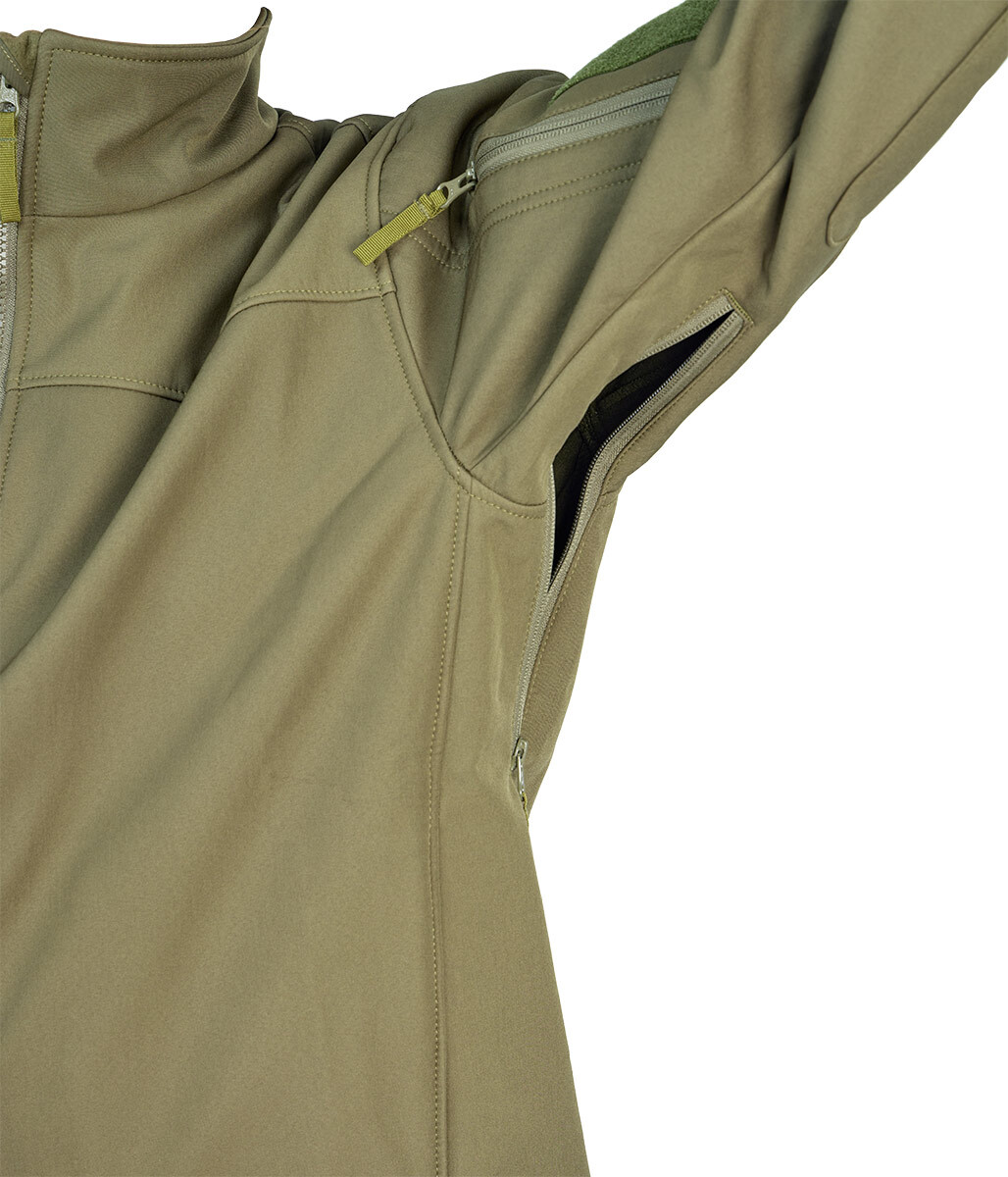 Куртка Skif Tac SoftShell Gamekeeper. Olive Фото 4